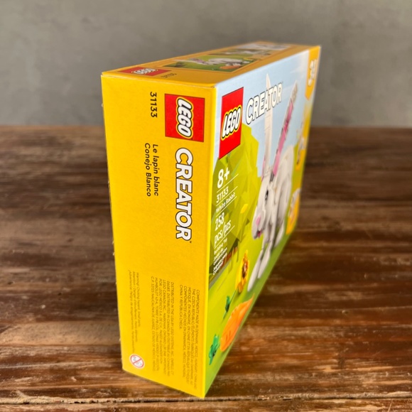 LEGO 3 IN 1 WHITE RABBIT 31133 BRAND NEW/SEALED 258 PIECES - Picture 9 of 9